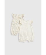 MOTHERCARE šliaužtinukas trumpomis rankovėmis, 2vnt., HD855 86