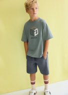 MAYORAL marškinėliai trumpomis rankovėmis ir šortai, bayleaf, 6.690-43, 152  cm