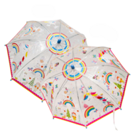 FLOSS AND ROCK permatomas spalvą keičiantis skėtis Fairy, 66cm, 45P6508