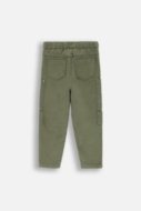 COCCODRILLO sportinės kelnės GRUNGE SWAMP BOY KIDS, žalios, ZC4119101GBK-011-122, 122 cm