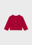 MAYORAL švarkelis, marškinėliai trumpomisrankovėmis ir tamprės, red, 1.749-87, 86  cm