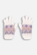 COCCODRILLO pirštuotos pirštinės ACCESSORIES WINTER GIRL, multicoloured, ZC4360316AWG-022-L, L cm