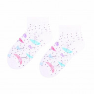 STEVEN Kojinės White 004-146 26-28