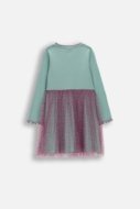 COCCODRILLO suknelė ilgomis rankovėmis, spalvota, WC6129103RGK-022-116, 116 cm