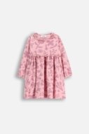 COCCODRILLO suknelė TEDDY BEAR GIRL NEWBORN, rožinė, ZC5129101TGN-033-086, 86 cm