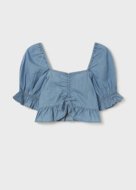 MAYORAL palaidinė trumpomis rankovėmis 8G, light, 6197-68