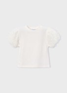 MAYORAL marškinėliai trumpomis rankovėmis, natural, 3.001-49, cm