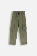 COCCODRILLO sportinės kelnės GRUNGE SWAMP BOY JUNIOR, žalios, ZC4119102GBJ-011-164, 164 cm