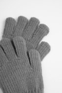 COCCODRILLO pirštinės ACCESSORIES WINTER BOY, pilkos, ZC5360304AWB-019-M, M cm