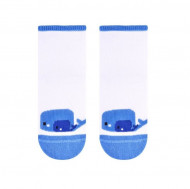 STEVEN Kojinės Whale White/Blue 138-161 17-19
