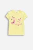 COCCODRILLO marškinėliai trumpomis rankovėmis, geltoni, WC6143201FGK-004-122