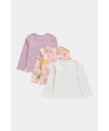 MOTHERCARE marškinėliai ilgomis rankovėmis, 3 vnt., CA240