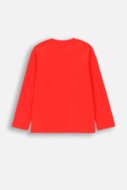 COCCODRILLO marškinėliai EVERYDAY BOY A, raudoni, ZC4143101VBA-009-152, 152 cm