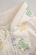COCCODRILLO džemperis HAPPY PUPPY GIRL NEWBORN, kreminis, ZC5132601HGN-002-086, 86 cm