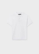 MAYORAL polo marškinėliai trumpomis rankovėmis, white, 890-72, 152  cm