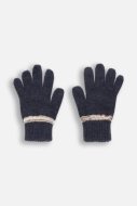 COCCODRILLO pirštuotos pirštinės ACCESSORIES WINTER BOY, tamsiai mėlynos, ZC4360312AWB-015-XL, XL cm