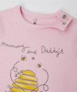 MOTHERCARE šliaužtinukas trumpomis ranovėmis, 2 vnt., YA029