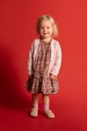 COCCODRILLO suknelė CUTE GIRL NEWBORN, multicoloured, ZC4129101CGN-022-086, 86 cm