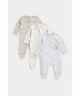 MOTHERCARE šliaužtinukas ilgomis rankovėmis, 3 vnt., CB758