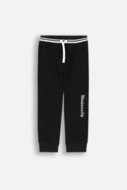 COCCODRILLO sportinės kelnės ACADEMY BOY KIDS, juodos, ZC4120201ABK-021-092, 92 cm