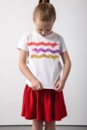 COCCODRILLO sijonas ACADEMY GIRL KIDS, raudonas, cm