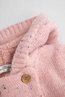 COCCODRILLO megztinis TEDDY BEAR GIRL NEWBORN, rožinis, ZC5172401TGN-033-08, 86 cm