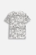MOKIDA marškinėliai MOKIDA COLLECTION BOY, balti, ZM5143206MCB-001-140, 140 cm
