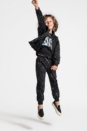 COCCODRILLO sportinės kelnės WORLD OF PIXEL BOY KIDS, juodos, ZC4120102WBK-021-122, 122 cm