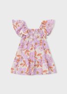 MAYORAL suknelė trumpomis rankovėmis, lilac, 3.932-33, 92  cm