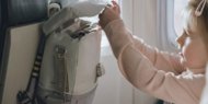 STOKKE transformuojamas lagaminas ir kuprinė JETKIDS™, žalias, 570602