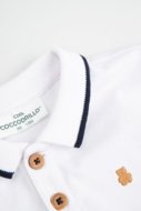 COCCODRILLO polo marškinėliai trumpomis rankovėmis, balti, dydis