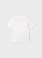 MAYORAL marškinėliai trumpomis rankovėmis, cream, 3.072-62, 98  cm