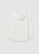 OVS džemperis su gobtuvu, baltas, 140 cm, 002158202