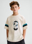 MAYORAL marškinėliai trumpomis rankovėmis, cream, 6.032-14, cm