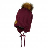 HUPPA Kepurė Janne burgundy 80680000-80034