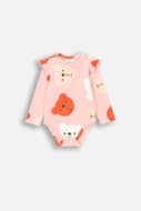 COCCODRILLO smėlinukas CUTE GIRL NEWBORN, powder pink, ZC4112102CGN-033-086, 86 cm