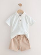 NEXT polo marškinėliai trumpomis rankovėmis ir šortai, W63080, 92 cm