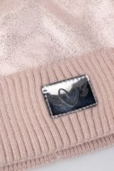 COCCODRILLO kepurė ACCESSORIES WINTER GIRL, rožinė, ZC4364315AWG-007-054, 54 cm