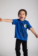 MOKIDA marškinėliai MOKIDA COLLECTION BOY, mėlyni, ZM5143201MCB-014-134, 134 cm