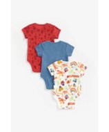 MOTHERCARE smėlinukas trumpomis rankovėmis, 3 vnt., ZA017