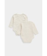 MOTHERCARE smėlinukas ilgomis rankovėmis, 2 vnt., EB666