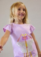 MAYORAL marškinėliai trumpomis rankovėmis, lilac, 3.007-81, 104  cm