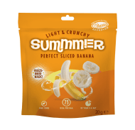 SUMMMER šalčiu džiovinti bananai, 20g, PR00243