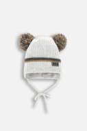 COCCODRILLO kepurė ACCESSORIES WINTER BOY, pilka, ZC4364103AWB-019-050, 50 cm