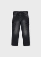 MAYORAL kelnės, black, 4.563-24, 10 cm