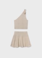 MAYORAL palaidinė ir sijonas, sand, 6.918-14, 140 cm