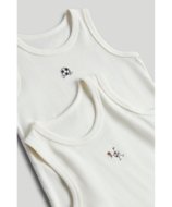 MOTHERCARE apatiniai marškinėliai 2 vnt., AV93101 cm