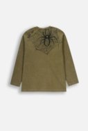 COCCODRILLO marškinėliai GRUNGE SWAMP BOY JUNIOR, žali, ZC4143101GBJ-011-164, 164 cm
