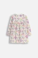 COCCODRILLO suknelė HAPPY PUPPY GIRL NEWBORN, kreminė, ZC5129601HGN-002-086, 86 cm