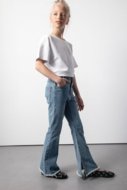 COCCODRILLO kelnės JEANS COLLECTION GIRL, mėlynos, cm